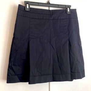 Banana republic kick pleat mini skirt